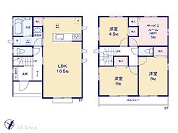 八千代市八千代台北11丁目 新築一戸建て 全2棟 B号棟