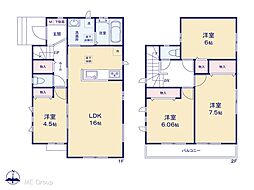 松戸市松飛台　新築一戸建て　全1棟 A号棟