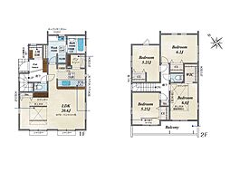 佐倉市上志津 新築一戸建て 全1棟 1号棟