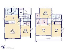 流山市江戸川台西3丁目　新築一戸建て　全3棟 B号棟