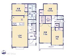 柏市大室　新築一戸建て　全12棟 F号棟