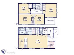 千葉市稲毛区萩台町　2期　新築一戸建て　全1棟 1号棟