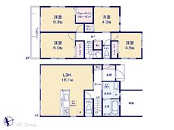 我孫子市若松　第3　新築一戸建て　全2棟 2号棟