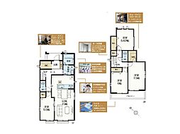 松戸市小金原5丁目　第2期　新築一戸建て 全2棟 2-A号棟