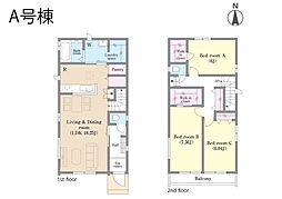松戸市東平賀 新築一戸建て 全3棟 A号棟