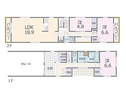 佐倉市並木町　新築一戸建て　全1棟