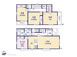 八千代市八千代台西8丁目　新築一戸建て　全2棟 B号棟