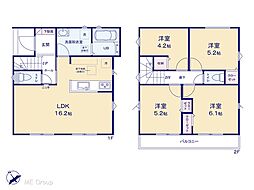 千葉市若葉区桜木北1丁目　25ー1期　新築一戸建て　全1棟 1号棟