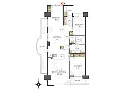 フローラルシティ西の原一丁目1号棟