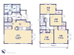 船橋市新高根6丁目　新築一戸建て　全3棟 C号棟