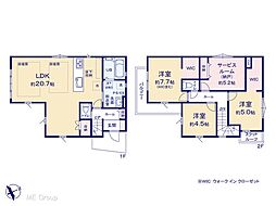 市川市八幡6丁目　9期　新築一戸建て　全1棟 1号棟