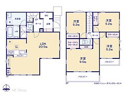 柏市西柏台1丁目　2期　新築一戸建て　全1棟 1号棟