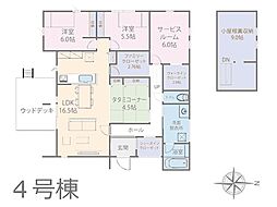 富里市七栄　新築一戸建て　全4棟 4号棟