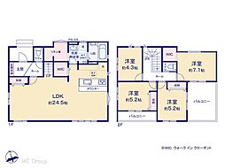 市原市今津朝山　1期　新築一戸建て　全2棟 2号棟