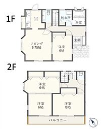 東金市下武射田　中古戸建て