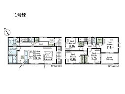市原市若宮7丁目　新築一戸建て　全2棟 1号棟