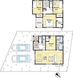 久留米市高良内　18号棟　DSK