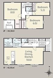 八女市吉田　15号棟　ID
