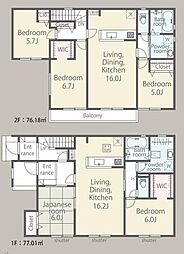 朝倉市甘木　2号棟　ID