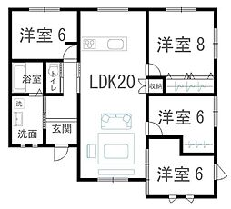 大川小学校南3　1区画　RV