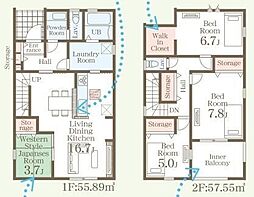 小郡市大板井　2号棟　HKTF3