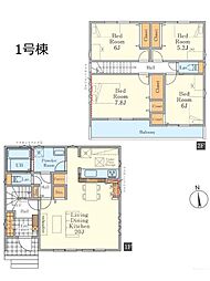 清瀬市中里4丁目　2期　新築一戸建て　全3棟