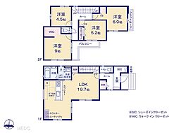 所沢市東所沢3丁目　20期　新築一戸建て　全1棟