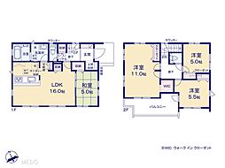 川越市的場　6期　新築一戸建て　全11棟