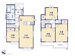 狭山市水野　21期　新築一戸建て　全1棟