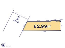 練馬区石神井町8丁目　土地　全2区画