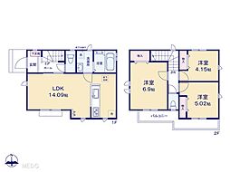 東大和市芋窪4丁目6期　新築一戸建て　全2棟