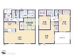 東松山市美原町1丁目　第2　新築一戸建て　全2棟