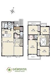 水戸市本町1期　新築戸建　2号棟