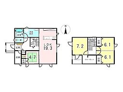 中古戸建　中央三輪3丁目