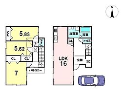 新築戸建　高槻市高西町　B号地