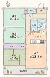 クラウンハイム尼崎昭和通 901
