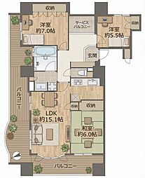 ライオンズマンション宝塚武庫川町 404