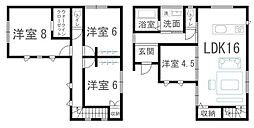 大牟田市 正山町（大牟田駅） 平屋建 4ＬＤＫ