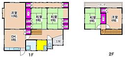 中古戸建 大牟田市 大字勝立（大牟田駅） 2階建 5ＤＫ
