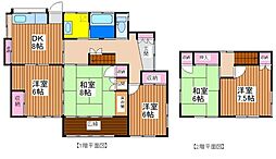 中古戸建 大牟田市 大黒町2丁目（新栄町駅） 2階建 5ＤＫ