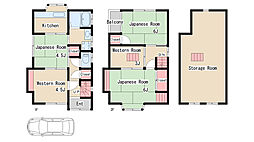 離宮前町1丁目貸家