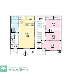 国分寺市西町2丁目の一戸建て
