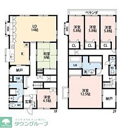 東村山市秋津町５丁目の一戸建て