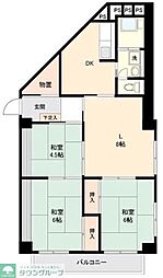 西八王子ハイツB棟 1206