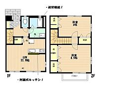 昭島市福島町１丁目の一戸建て