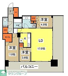 ブランズタワー橋本 27F