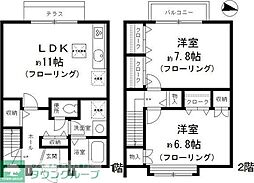 国立市谷保の一戸建て