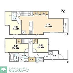 昭島市武蔵野３丁目の一戸建て