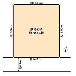 福岡市博多区東月隈3丁目土地
