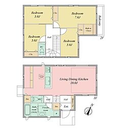 福岡市東区雁の巣1丁目（2号棟）中古戸建